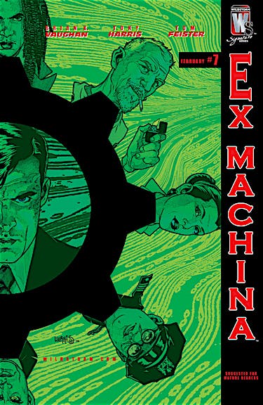 Ex Machina #7 preview images