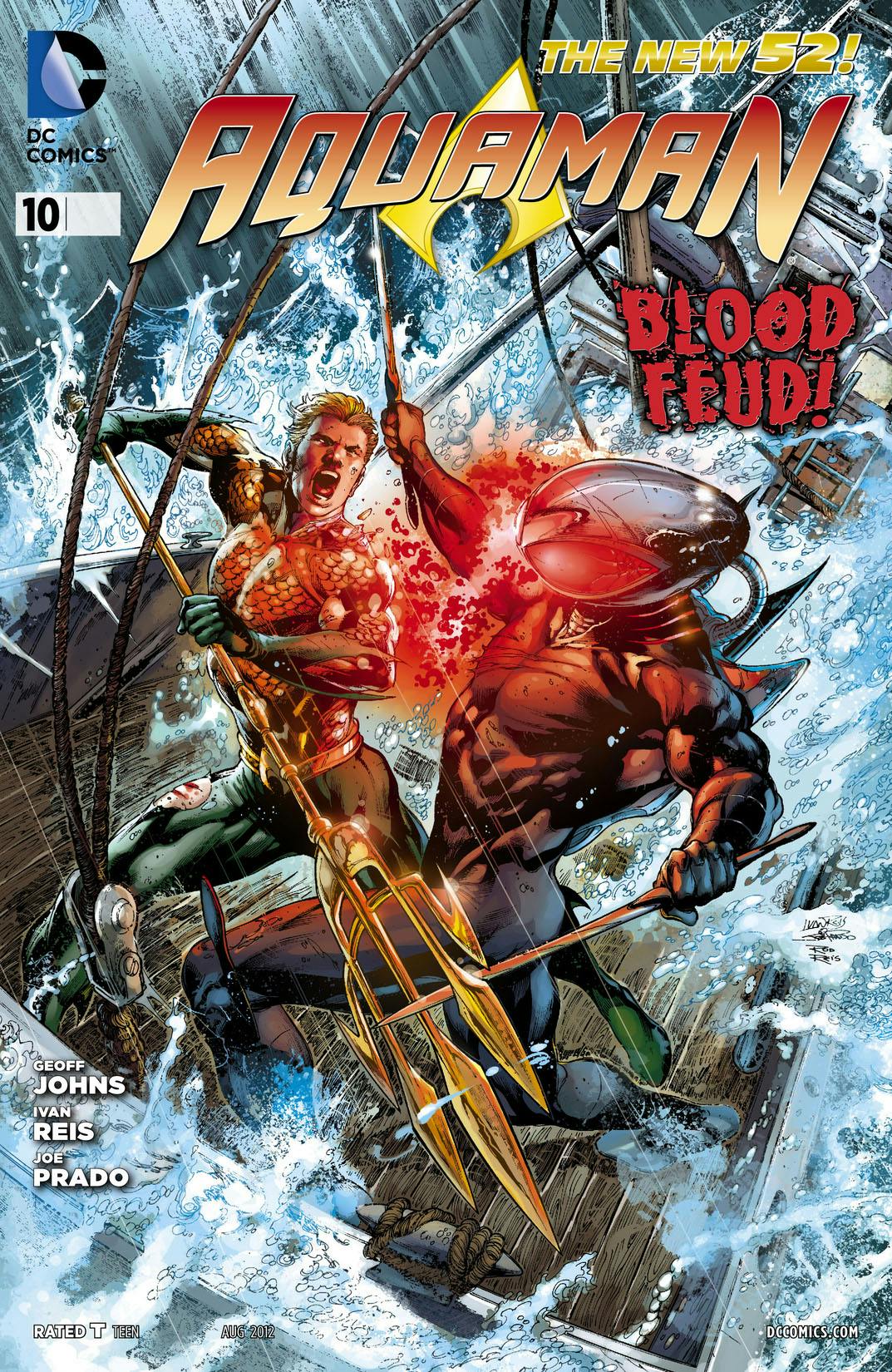 Aquaman (2011-) #10 preview images