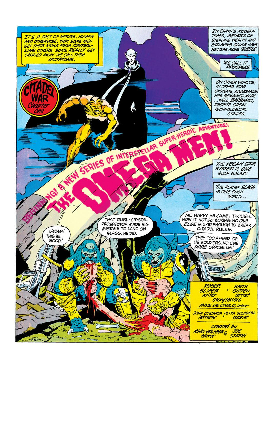 The Omega Men (1983-1986) series preview1