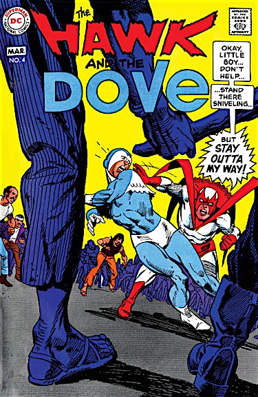 The Hawk and the Dove (1968-) #4 preview images