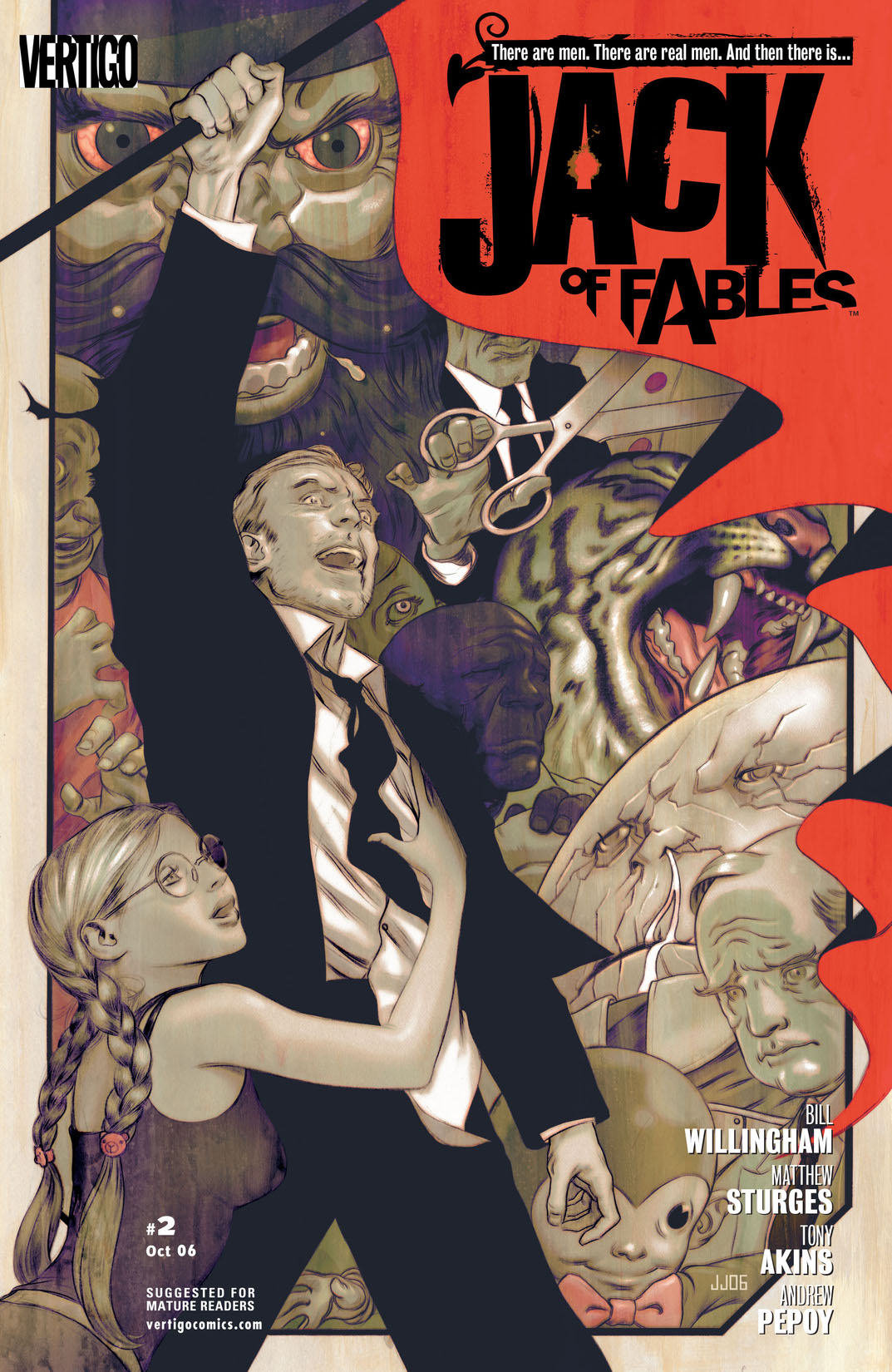 Jack of Fables #2 preview images