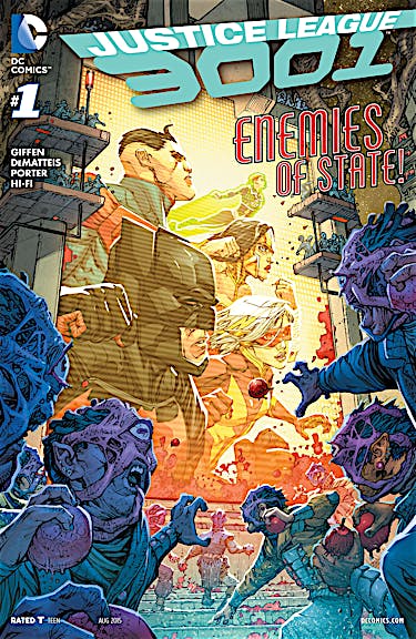 Justice League 3001 #1 preview images