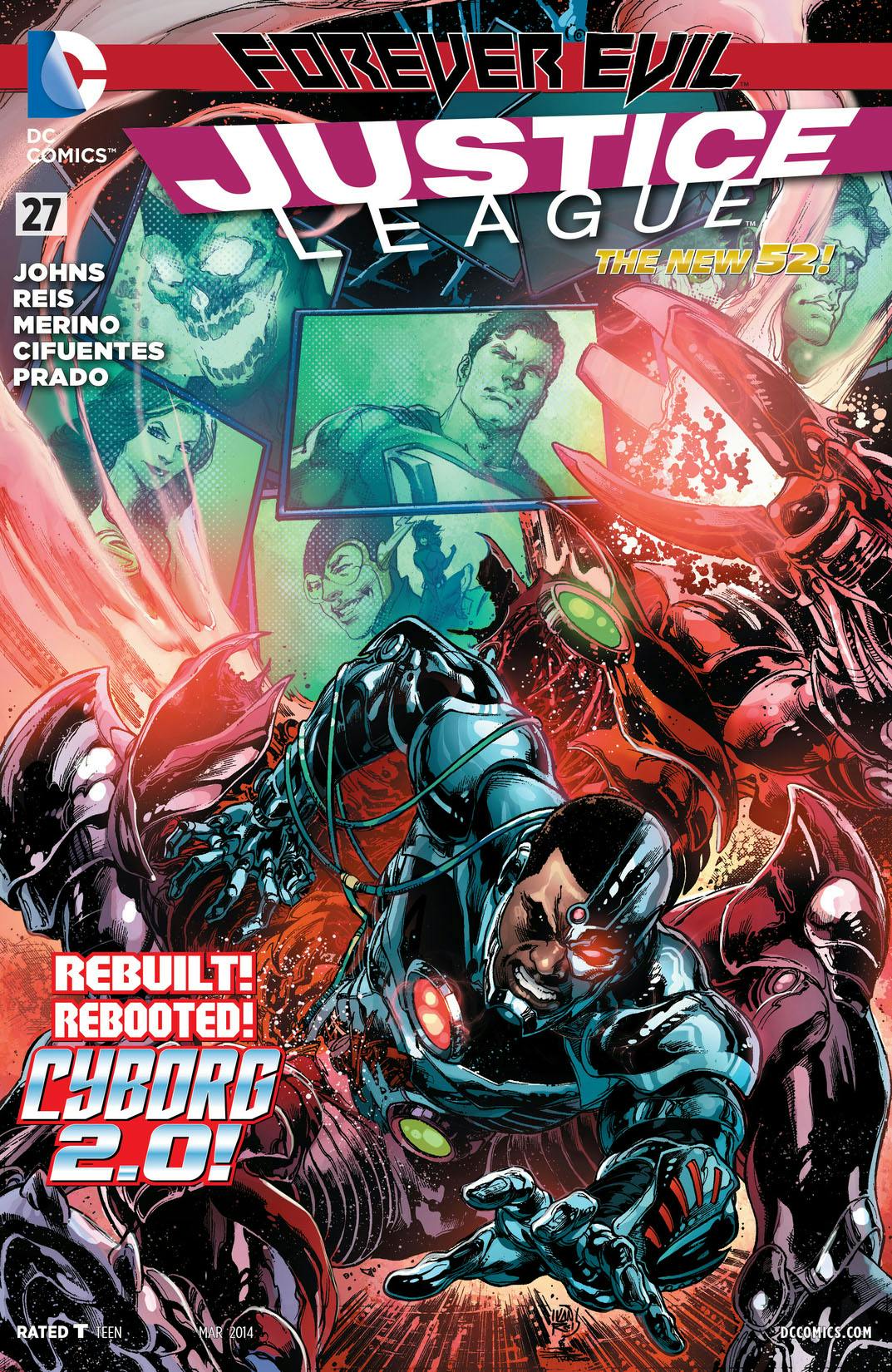 Justice League (2011-) #27 preview images