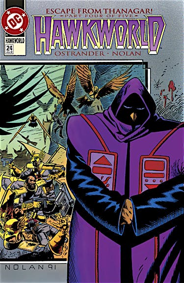 Hawkworld (1989-) #24 preview images