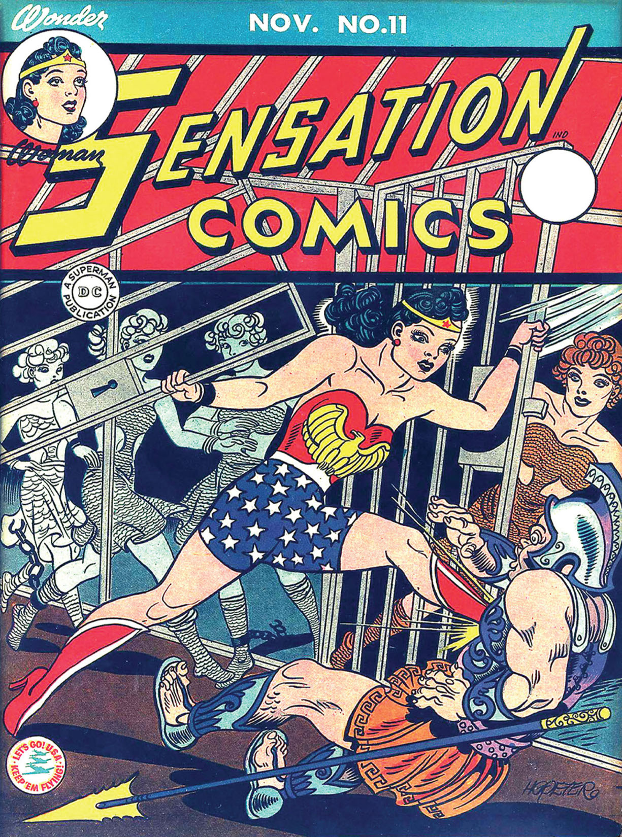 Sensation Comics #11 preview images