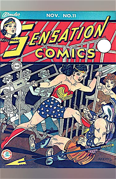 Sensation Comics #11 preview images