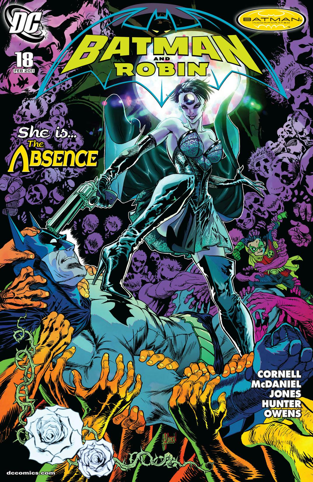 Batman & Robin (2009-) #18 preview images