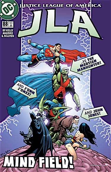 JLA #88 preview images