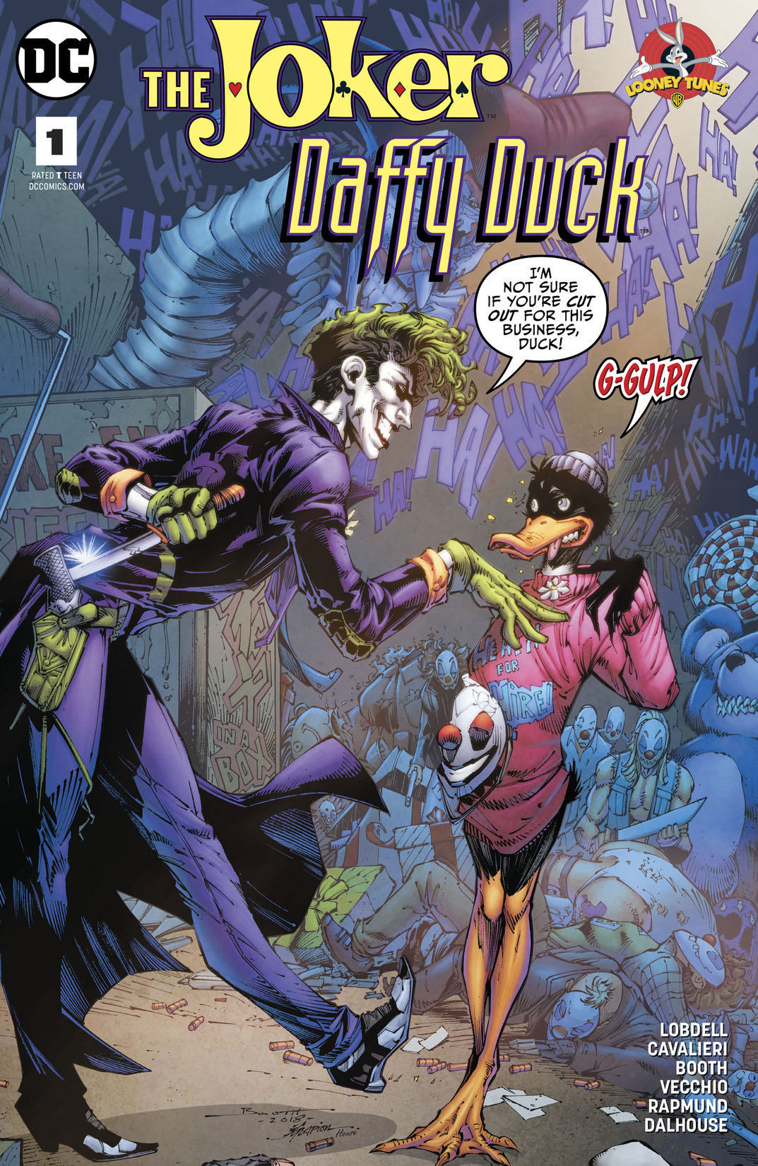 The Joker/Daffy Duck #1 preview images