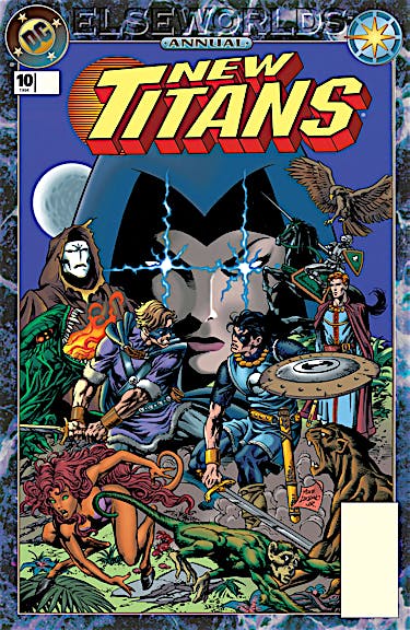 The New Titans Annual #10 preview images