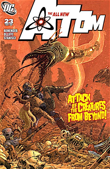 The All New Atom #23 preview images