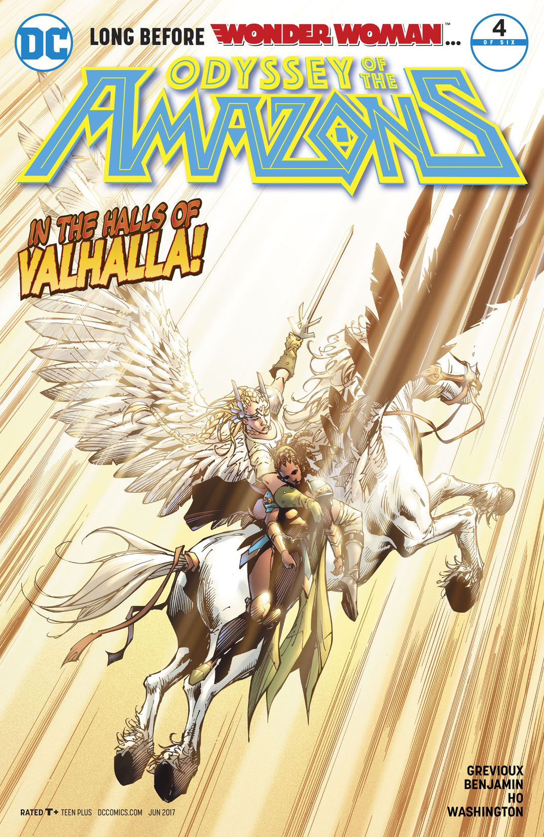 The Odyssey of the Amazons #4 preview images