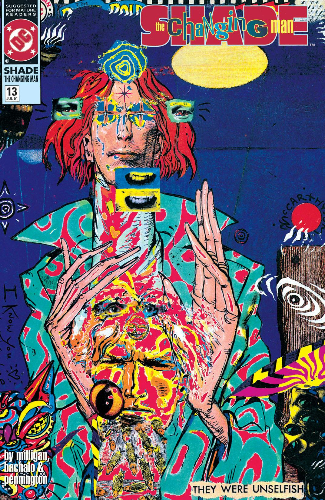 Shade, The Changing Man #13 preview images