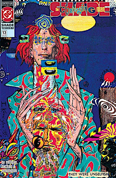 Shade, The Changing Man #13 preview images