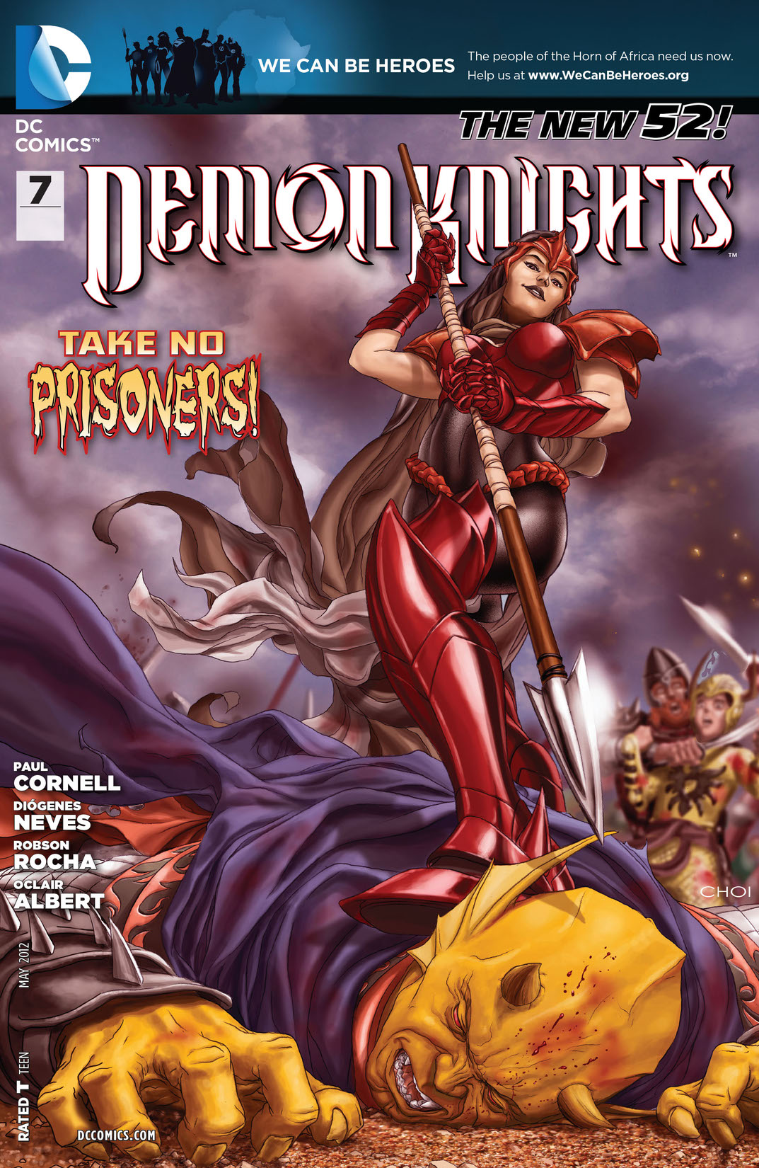 Demon Knights #7 preview images
