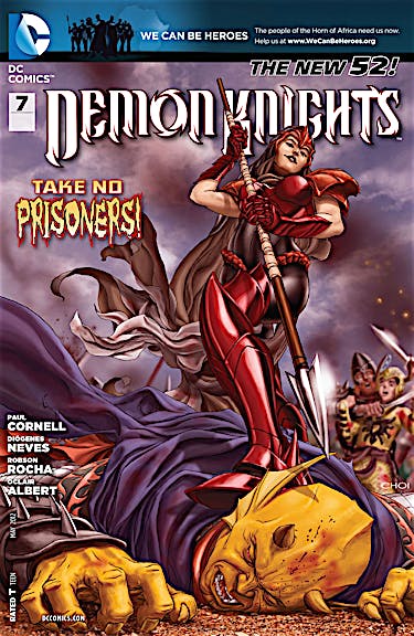 Demon Knights #7 preview images