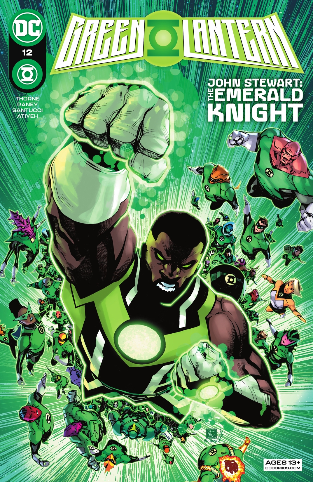Green Lantern #12 preview images