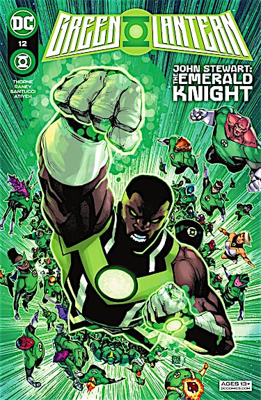 Green Lantern #12 preview images