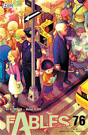 Fables #76 preview images