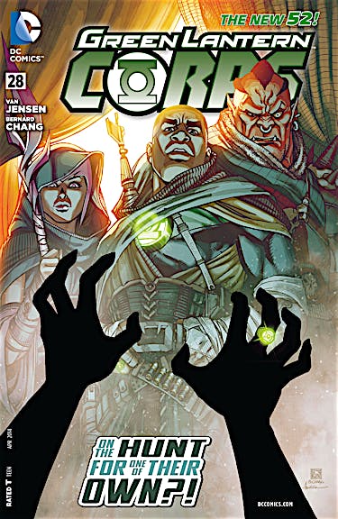 Green Lantern Corps (2011-) #28 preview images