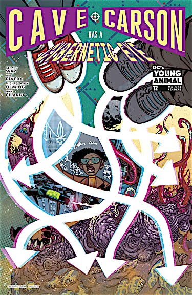 Cave Carson Has a Cybernetic Eye #12 preview images