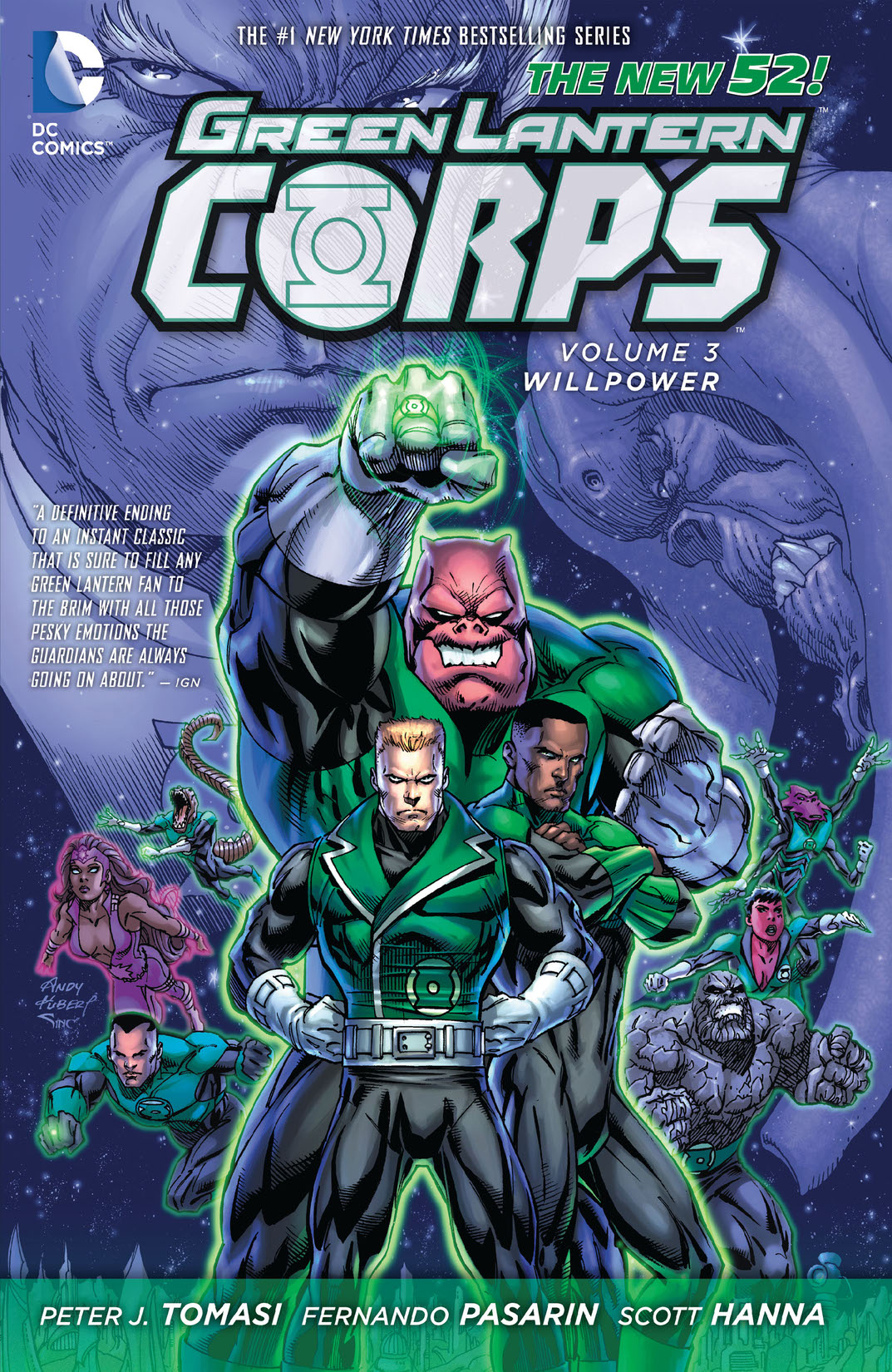Green Lantern Corps Vol. 3: Willpower preview images