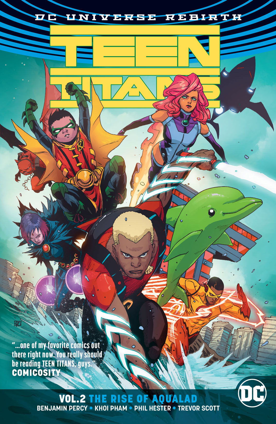 Teen Titans Vol. 2: The Rise of Aqualad preview images