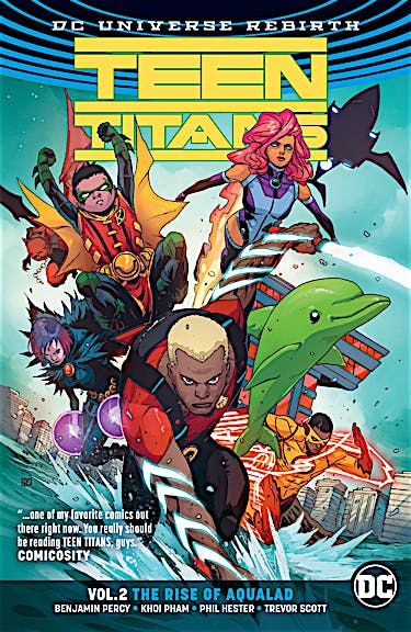 Teen Titans Vol. 2: The Rise of Aqualad preview images
