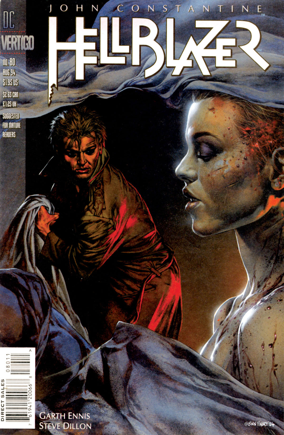 Hellblazer #80 preview images