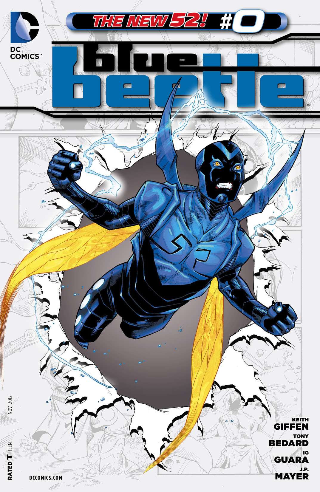 Blue Beetle (2011-) #0 preview images