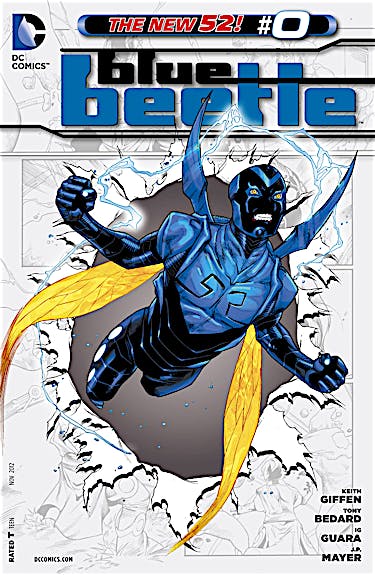 Blue Beetle (2011-) #0 preview images