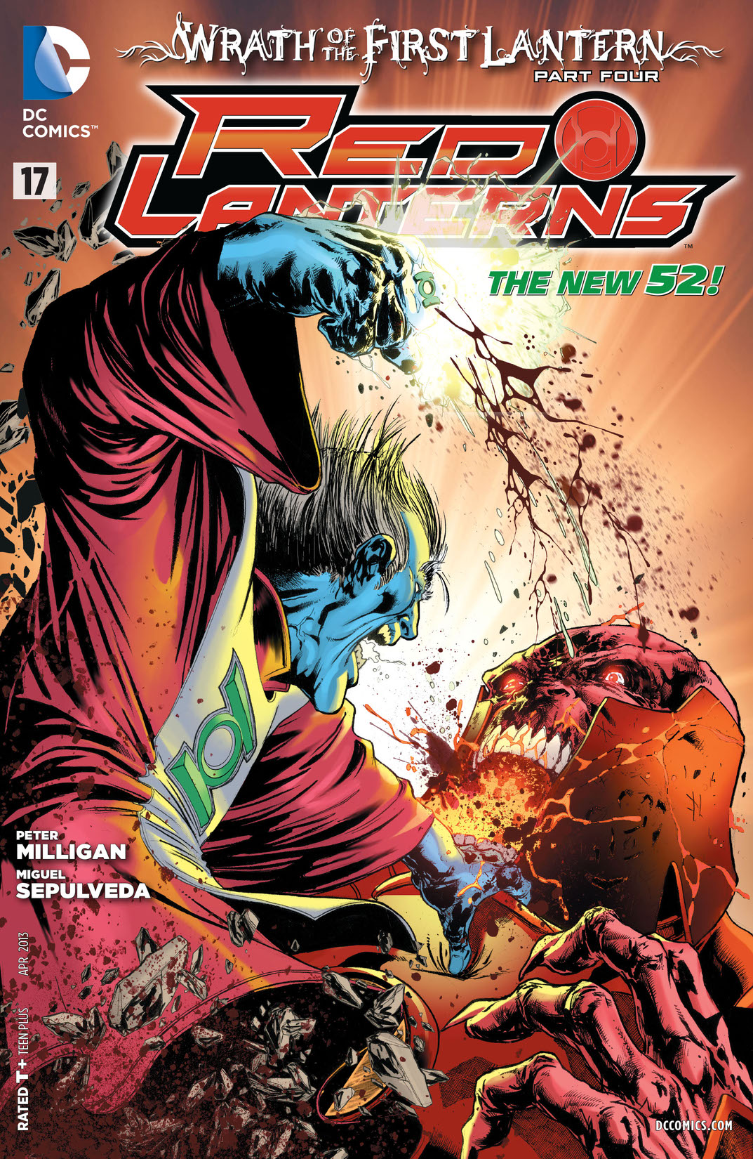 Red Lanterns #17 preview images