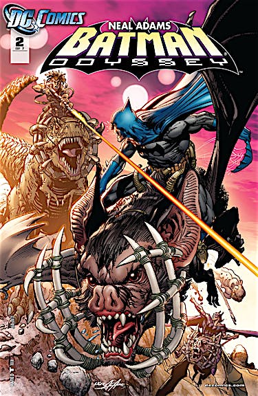 Batman: Odyssey Vol. 2 #2 preview images