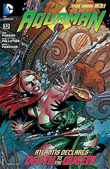 Aquaman (2011-) #32 preview images