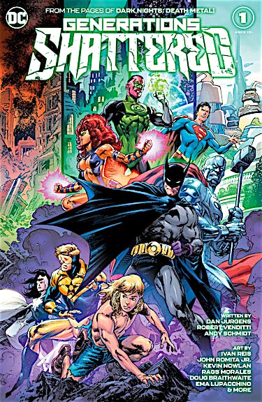 Generations Shattered #1 preview images