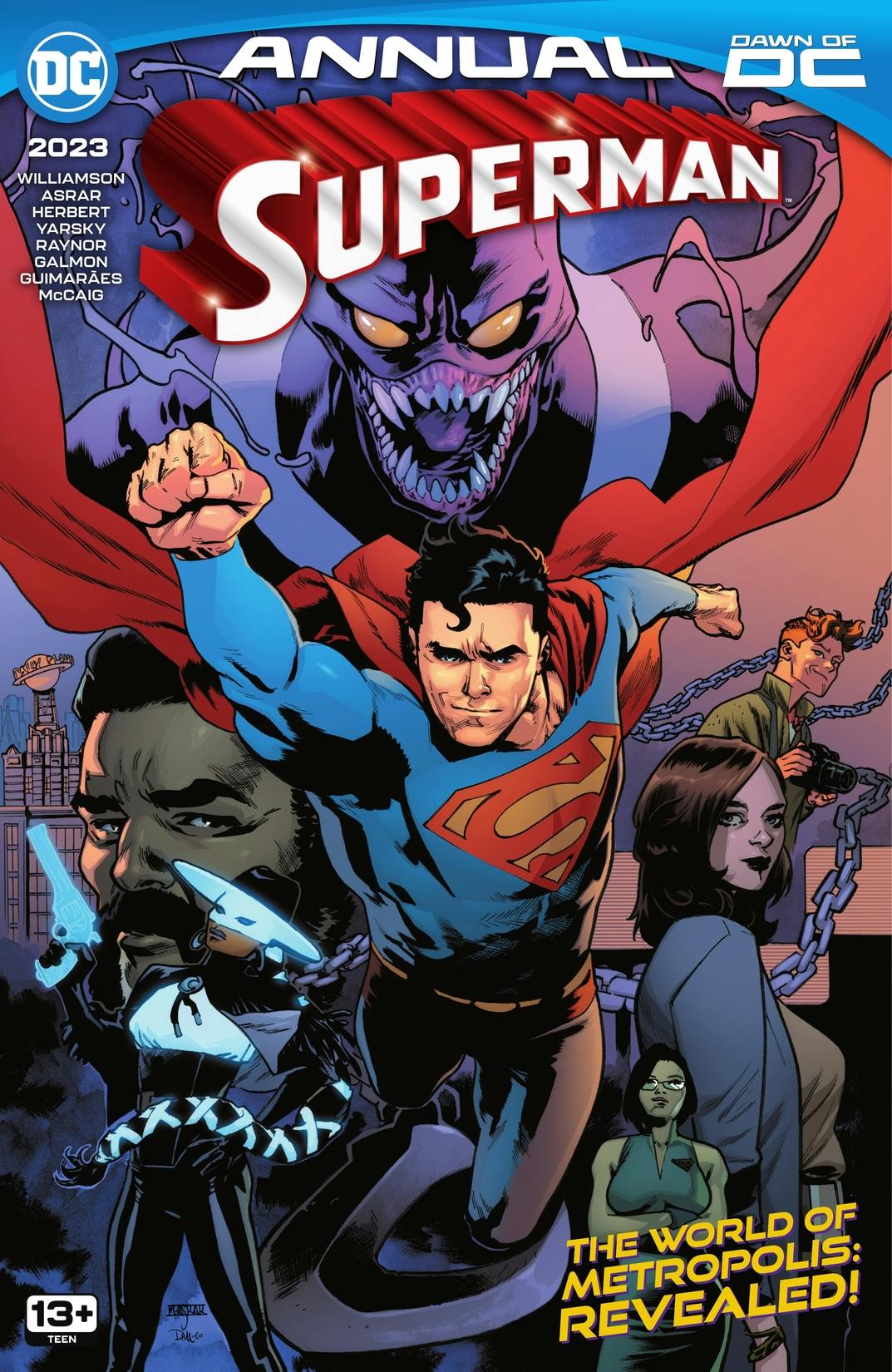 Superman 2023 Annual #1 preview images