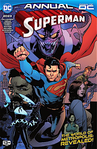 Superman 2023 Annual #1 preview images