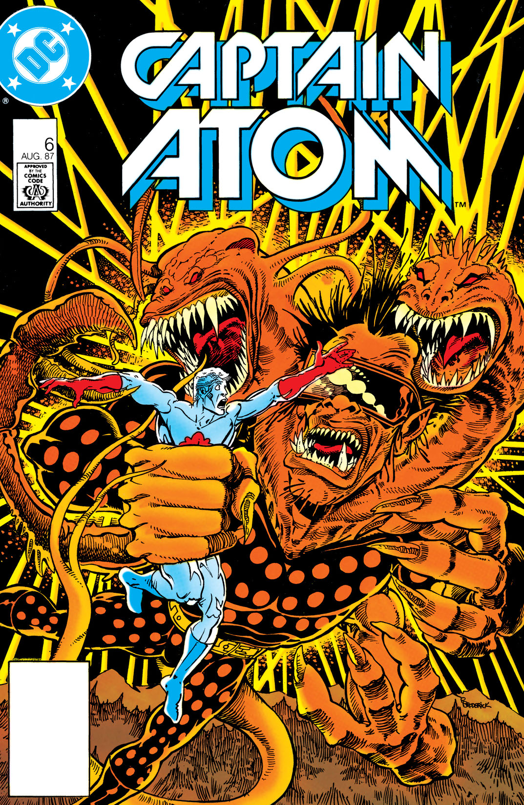 Captain Atom (1986-1992) #6 preview images