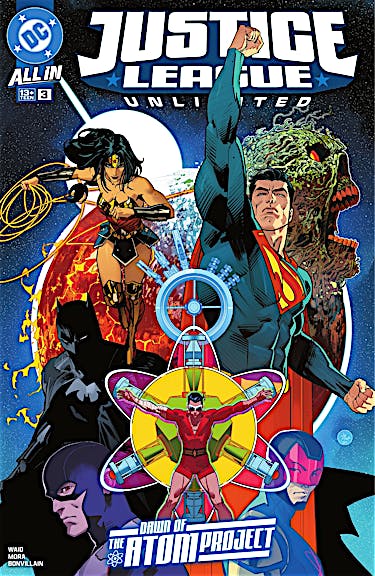 Justice League Unlimited #3 preview images