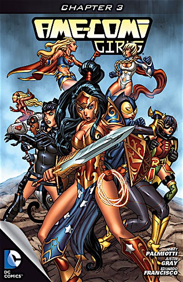 Ame-Comi Girls #3 preview images