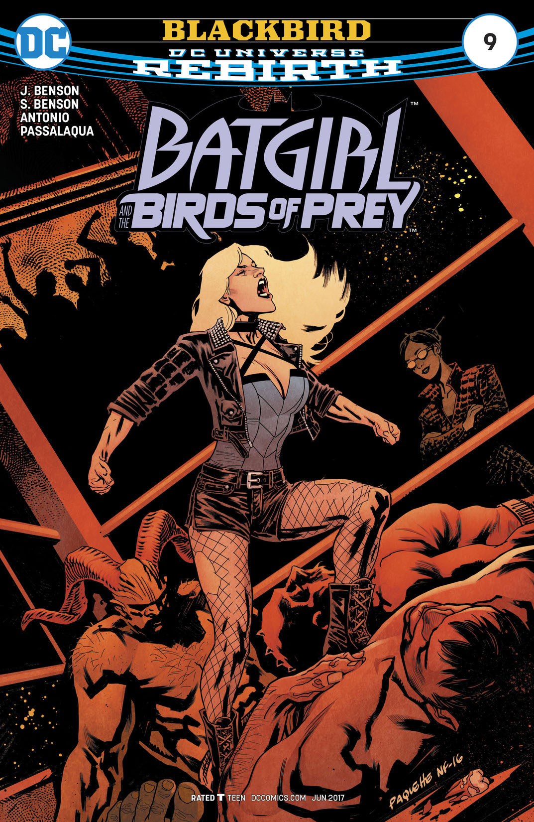 Batgirl and the Birds of Prey #9 preview images