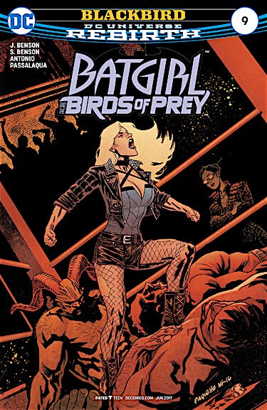 Batgirl and the Birds of Prey #9 preview images