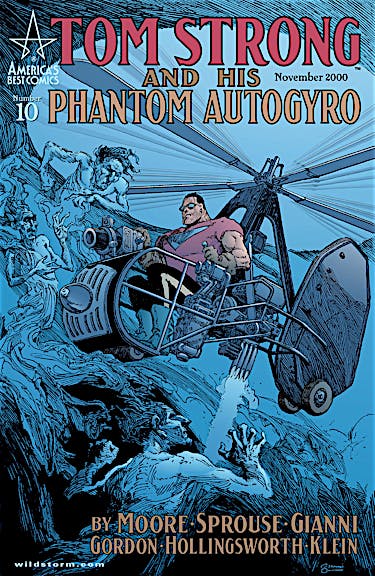 Tom Strong #10 preview images