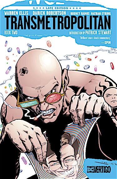 Transmetropolitan Book Two preview images
