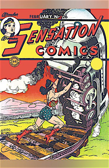 Sensation Comics #26 preview images