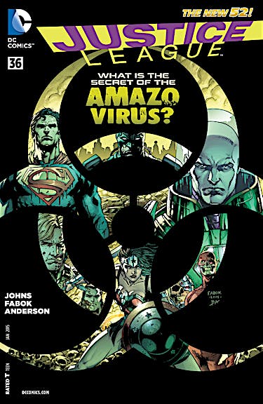 Justice League (2011-) #36 preview images