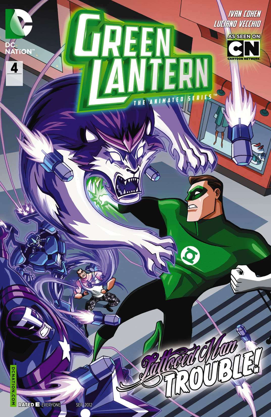 Green Lantern: The Animated Series #4 preview images