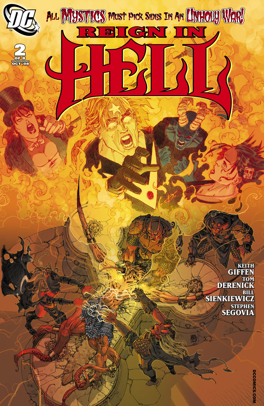 Reign in Hell #2 preview images