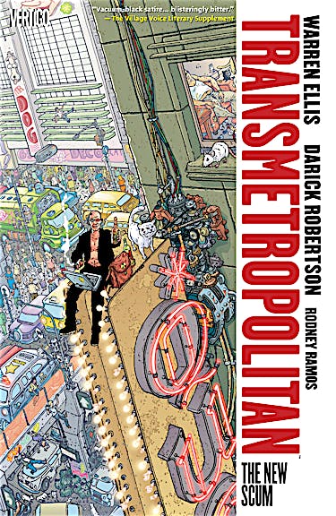Transmetropolitan Vol. 4: The New Scum (New Edition) preview images