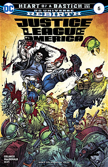 Justice League of America (2017-) #5 preview images